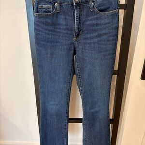 Universal Thread Women's Ankle Jeans - Dark Blue